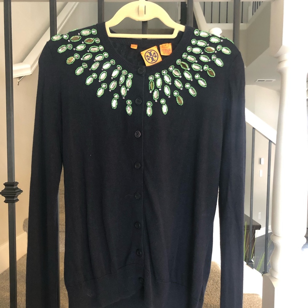Tory Burch embellished cardigan